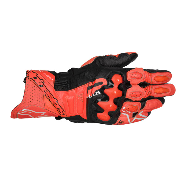 Alpinestars Alpinestars gp plus r v3 gloves bright red red fluo black